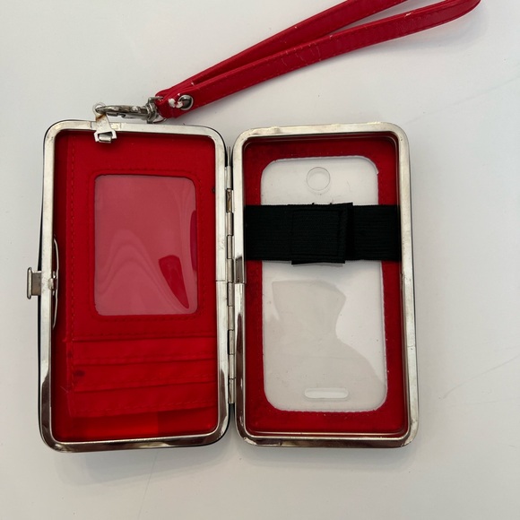 Hello Kitty Wallet Smart Phone Tech Case Wristlet Sanrio 2013 vintage - Picture 3 of 6